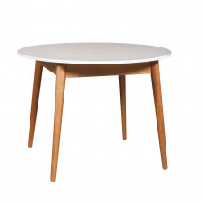 Обеденный стол Мебель-Класс Зефир (белый)